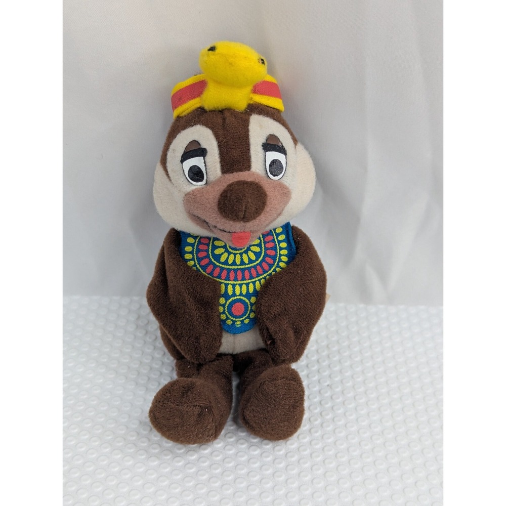 McDonalds Polynesian Dale Plush Disney Chip Dale 2000 6 Inch Stuffed Animal Toy